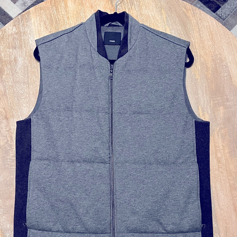 NWOT Vince Men’s Modern Vest Size Med (orig $395)